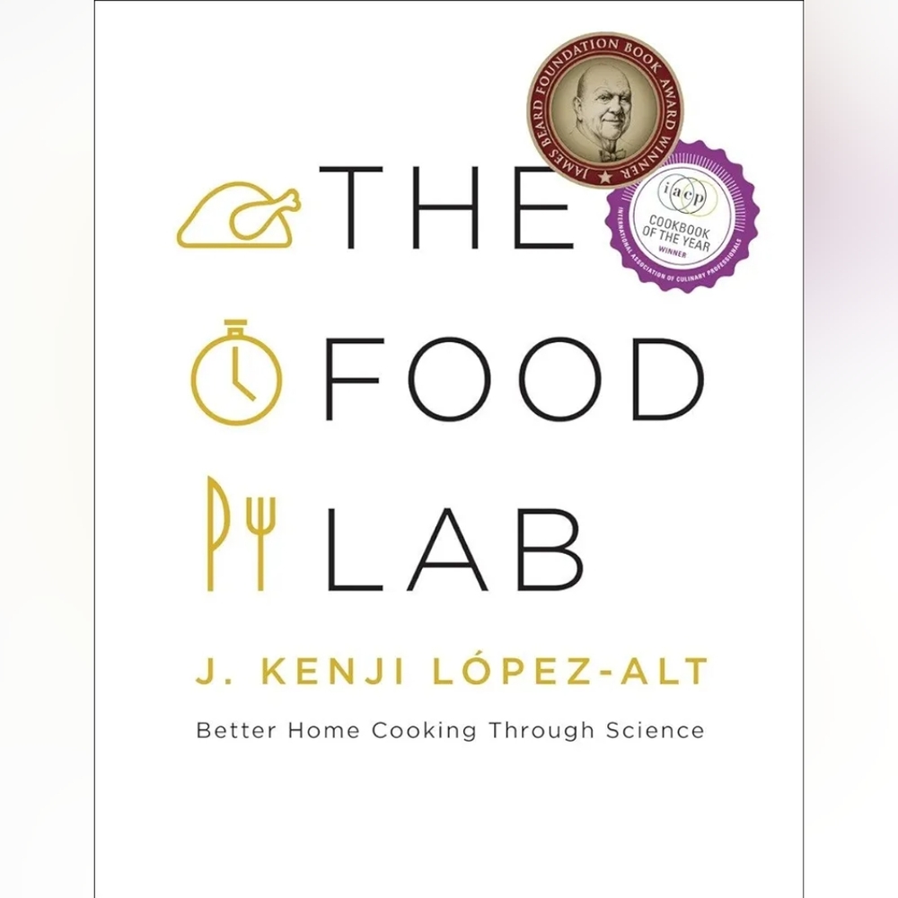 THE FOOD LAB Hardover Book